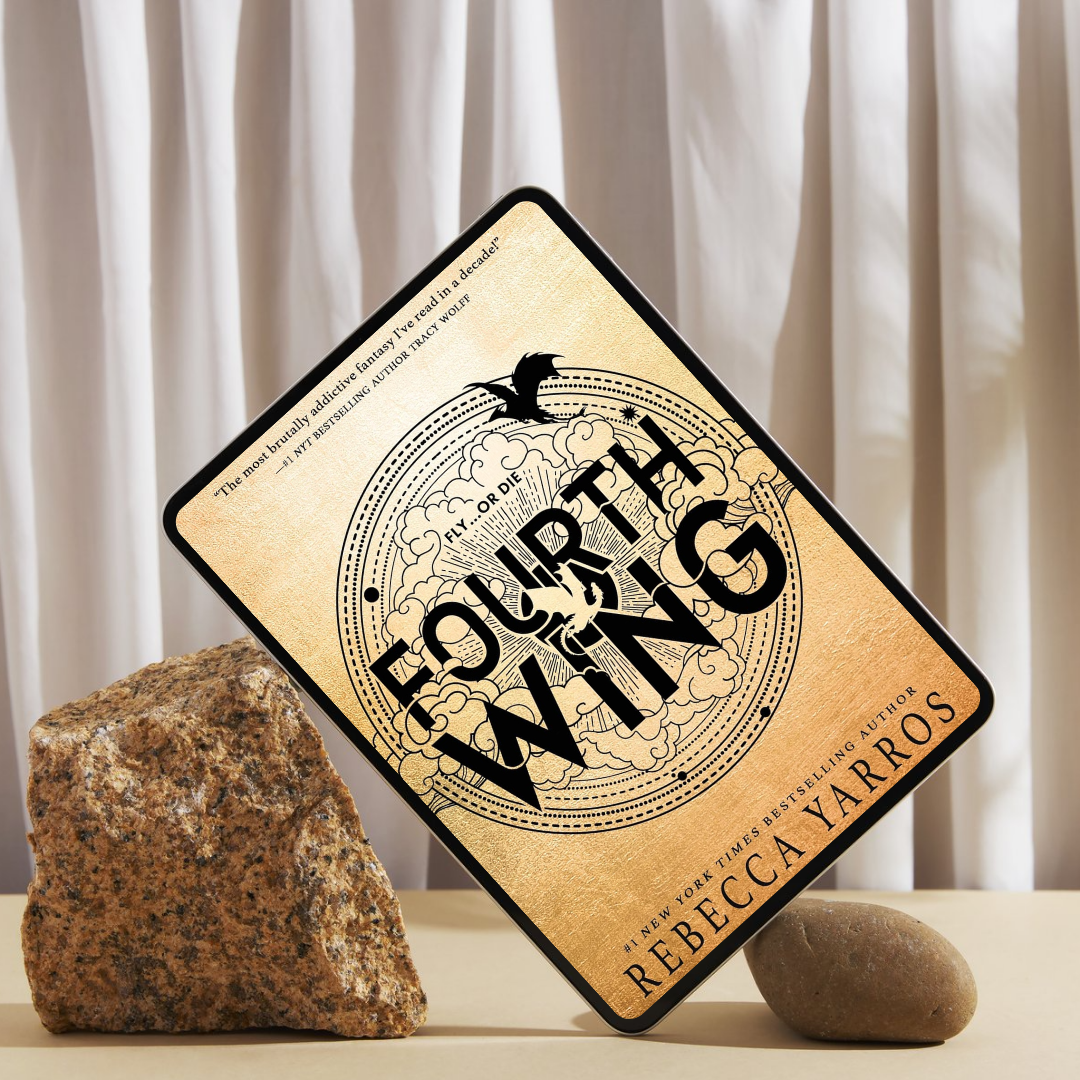 #1 New York Times Bestselling Author Rebecca Yarros' novel Fourth Wing